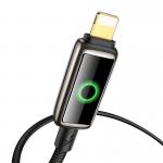 Cablu pentru incarcare si transfer de date Mcdodo CA-6590, USB/Lightning, 3A, 1.2m, Negru 6 - lerato.ro