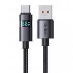 Cablu pentru incarcare si transfer de date Mcdodo, USB la USB-C, 100W, 6A, 1.2 m, Negru 3 - lerato.ro