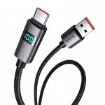 Cablu pentru incarcare si transfer de date Mcdodo, USB la USB-C, 100W, 6A, 1.2 m, Negru 4 - lerato.ro