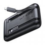 Baterie externa portabila Mcdodo MC-0231, 33W, 10000 mAh, Digital Display, Cablu integrat USB-C/Lightning, Negru 3 - lerato.ro