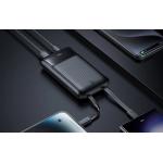 Baterie externa portabila Mcdodo MC-0231, 33W, 10000 mAh, Digital Display, Cablu integrat USB-C/Lightning, Negru 7 - lerato.ro