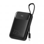 Baterie externa portabila Mcdodo MC-3243, Digital Display, 10000 mAh, 22.5W, USB/USB-C, Cablu USB-C atasat, Negru 2 - lerato.ro