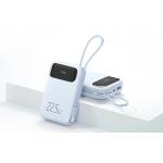 Baterie externa portabila Mcdodo MC-3244, Digital Display, 10000 mAh, 22.5W, USB/USB-C, Cablu USB-C atasat, Albastru 4 - lerato.ro