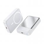 Baterie externa portabila Mcdodo MC-4260 Magnetic, 20W, 10000 mAh, Incarcare Wireless 15W, Alb 3 - lerato.ro