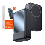 Baterie externa portabila Mcdodo MC-5021 Magnetic, 20W, 20000 mAh, Incarcare Wireless 15W, Negru 9 - lerato.ro