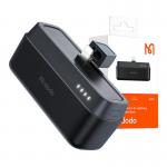 Baterie externa portabila Mcdodo MC-6281, 5000 mAh, 20W, LED, Conector Lightning tata integrat, Negru 6 - lerato.ro