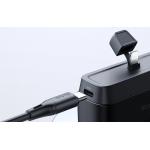 Baterie externa portabila Mcdodo MC-6281, 5000 mAh, 20W, LED, Conector Lightning tata integrat, Negru 7 - lerato.ro
