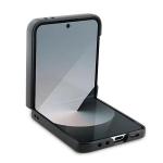 Carcasa piele Marcedes-Benz Wood Imitation cu MagSafe compatibila cu Samsung Galaxy Z Flip 6, Negru 5 - lerato.ro