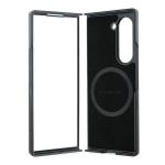 Carcasa piele Marcedes-Benz Wood Imitation cu MagSafe compatibila cu Samsung Galaxy Z Fold 6, Negru 7 - lerato.ro