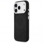 Carcasa Silicone Vintage Logo cu MagSafe compatibila cu iPhone 17 Pro, Negru 3 - lerato.ro