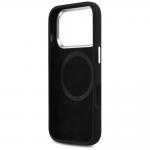 Carcasa Silicone Vintage Logo cu MagSafe compatibila cu iPhone 17 Pro, Negru 8 - lerato.ro