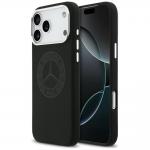 Carcasa Silicone Vintage Logo cu MagSafe compatibila cu iPhone 17 Pro Max, Negru 4 - lerato.ro