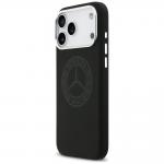 Carcasa Silicone Vintage Logo cu MagSafe compatibila cu iPhone 17 Pro Max, Negru 3 - lerato.ro