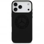 Carcasa Silicone Vintage Logo cu MagSafe compatibila cu iPhone 17 Pro Max, Negru 2 - lerato.ro