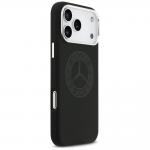 Carcasa Silicone Vintage Logo cu MagSafe compatibila cu iPhone 17 Pro Max, Negru 5 - lerato.ro