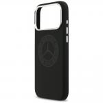 Carcasa Silicone Vintage Logo cu MagSafe compatibila cu iPhone 17 Pro Max, Negru 7 - lerato.ro