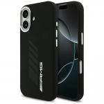 Carcasa AMG Silicone Oversize Rhombs cu MagSafe compatibila cu iPhone 17, Negru 4 - lerato.ro