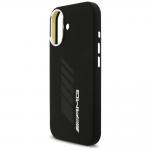 Carcasa AMG Silicone Oversize Rhombs cu MagSafe compatibila cu iPhone 17, Negru 7 - lerato.ro