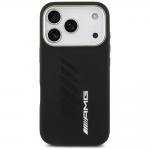 Carcasa AMG Silicone Oversize Rhombs cu MagSafe compatibila cu iPhone 17 Pro, Negru 2 - lerato.ro