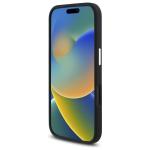 Carcasa AMG Silicone Graphics cu MagSafe compatibila cu iPhone 16, Negru 6 - lerato.ro