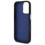 Carcasa Mercedes Silicone Blue Stripe cu MagSafe compatibila cu iPhone 16, Negru 8 - lerato.ro