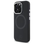 Carcasa Mercedes Silicone Tonal Logo cu MagSafe compatibila cu iPhone 16 Pro, Negru 3 - lerato.ro