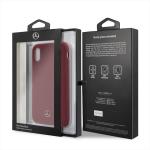 Carcasa Mercedes Silicone Line compatibila cu iPhone X / XS, Rosu 8 - lerato.ro