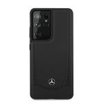 Carcasa Mercedes New Organic Line compatibila cu Samsung Galaxy S21 Ultra, Negru 2 - lerato.ro