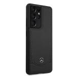 Carcasa Mercedes New Organic Line compatibila cu Samsung Galaxy S21 Ultra, Negru 5 - lerato.ro