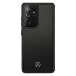 Carcasa Mercedes Dynamic Line compatibila cu Samsung Galaxy S21 Ultra, Negru 2 - lerato.ro