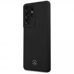 Carcasa Mercedes Silicone Line compatibila cu Samsung Galaxy S21 Ultra, Negru 3 - lerato.ro