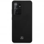 Carcasa Mercedes Silicone Line compatibila cu Samsung Galaxy S21 Ultra, Negru 2 - lerato.ro