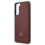 Carcasa Mercedes New Urban Line compatibila cu Samsung Galaxy S21 Plus, Rosu 7 - lerato.ro
