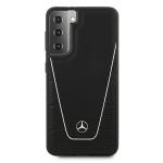 Carcasa Mercedes Dynamic Line compatibila cu Samsung Galaxy S21, Negru 2 - lerato.ro