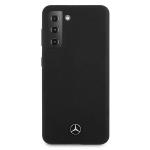 Carcasa Mercedes Silicone Line compatibila cu Samsung Galaxy S21, Negru 2 - lerato.ro