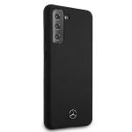 Carcasa Mercedes Silicone Line compatibila cu Samsung Galaxy S21, Negru 5 - lerato.ro