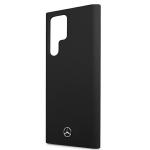 Carcasa Mercedes Silicone compatibila cu Samsung Galaxy S22 Ultra, Negru 7 - lerato.ro