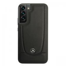 Carcasa Mercedes Leather Urban Line compatibila cu Samsung Galaxy S22 Plus, Negru