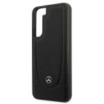 Carcasa Mercedes Leather Urban Line compatibila cu Samsung Galaxy S22 Plus, Negru 7 - lerato.ro