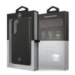 Carcasa Mercedes Leather Stars Pattern compatibila cu Samsung Galaxy S22 Plus, Negru 9 - lerato.ro