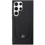 Carcasa Mercedes Leather Urban compatibila cu Samsung Galaxy S23 Ultra, Negru 2 - lerato.ro
