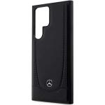 Carcasa Mercedes Leather Urban compatibila cu Samsung Galaxy S23 Ultra, Negru 7 - lerato.ro