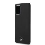Carcasa Mercedes Silicone Line compatibila cu Samsung Galaxy S20 Plus, Negru 3 - lerato.ro