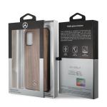 Carcasa Mercedes Wood Line Walnut compatibila cu Samsung Galaxy S20 Plus, Maro 8 - lerato.ro