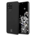 Carcasa Mercedes Silicone Line compatibila cu Samsung Galaxy S20 Ultra, Negru 4 - lerato.ro