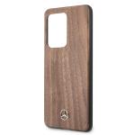 Carcasa Mercedes Wood Line Walnut compatibila cu Samsung Galaxy S20 Ultra, Maro 4 - lerato.ro