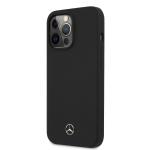 Carcasa Mercedes Silicone Line cu MagSafe compatibila cu iPhone 13 Pro Max, Negru 3 - lerato.ro