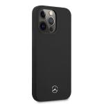Carcasa Mercedes Silicone Line cu MagSafe compatibila cu iPhone 13 Pro Max, Negru 6 - lerato.ro