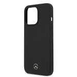 Carcasa Mercedes Silicone Line cu MagSafe compatibila cu iPhone 13 Pro Max, Negru 7 - lerato.ro