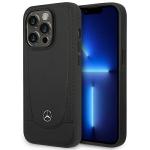 Carcasa Mercedes Leather Urban Line cu MagSafe compatibila cu iPhone 14 Pro, Negru 4 - lerato.ro